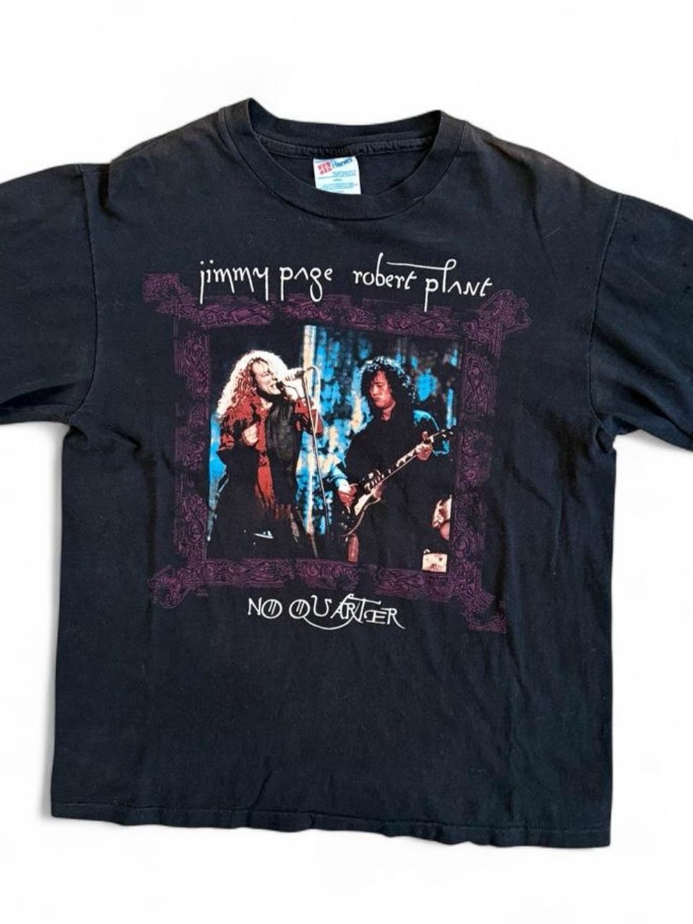 Jimmy Page and Robert Plant No Quarter World Tour 1995 Shirt